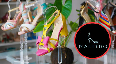 Carla León es la fundadora de Kaleydo zapatos.