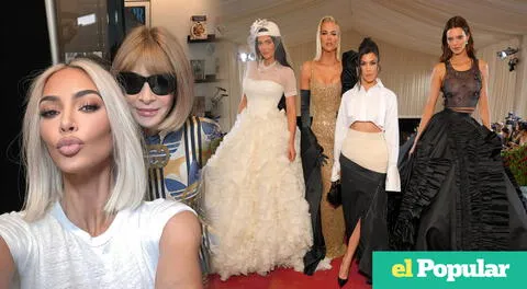 Kim Kardashian en la Met Gala.