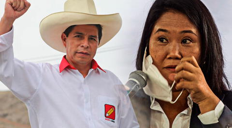 Pedro Castillo le habría ganado de nuevo a Keiko Fujimori, según encuesta 'secreta' de Ipsos.