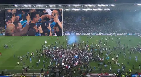 ¡Maradona feliz desde el cielo! Napoli es campeón en Italia tras 33 años e hinchas se meten a la cancha