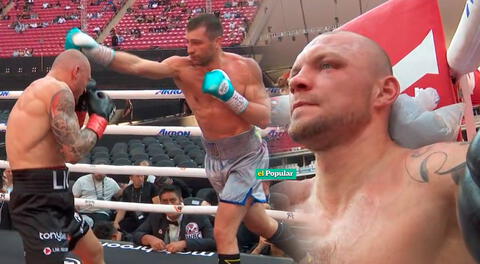 Ricards Bolotniks recibió brutal paliza de Oleksandr Gvozdyk en la preliminar de Canelo vs. John Ryder