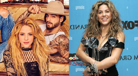 Shakira y Maluma juntos en Premio Billboard.