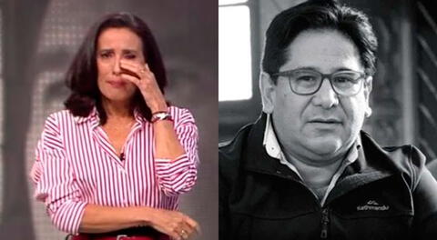 Sol Carreño se quiebra tras recordar al periodista Luis Miranda