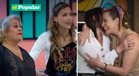 Mamás de Milett Figueroa y Karina Calmet se roban el show en El Gran Chef Famosos: "No puedo creerlo"