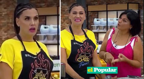 Hermana de Patricia Portocarrero la sorprende en El Gran Chef Famosos, pero la 'echa': "Hace arroz crudo"