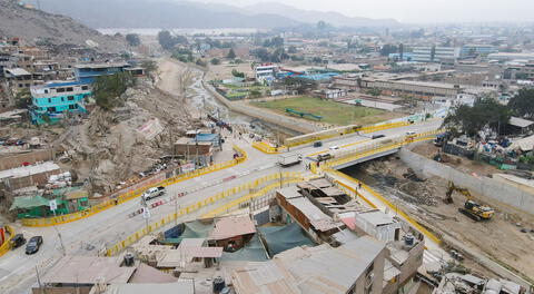Puente beneficiará a habitantes de San Juan de Lurigancho y Lurigancho - Chosica.
