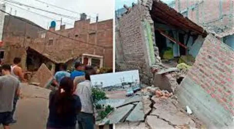 Ministerio Público investiga derrumbe de casas en Chancay