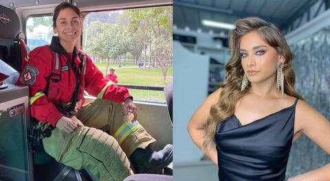 Nathaly Terrones, candidata al Miss Perú 2023, sobre ser bombera: "Aporto a mi país día a día"