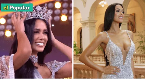 Camila Escribens y las reacciones tras su coronación como Miss Perú 2023.