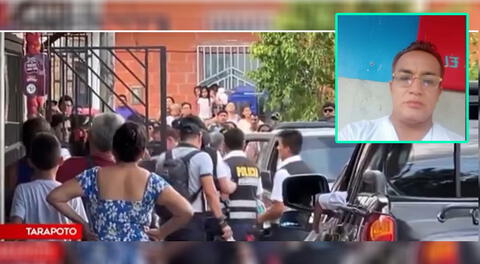 Lugar donde vivía enfermero y su rostro tras el crimen.