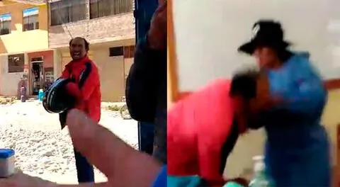 Sujeto agredió a enfermera en centro educativo del Cusco.
