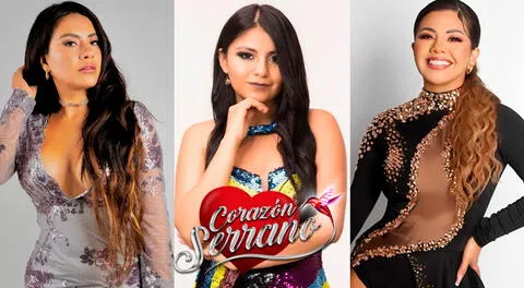 Nickol Sinchi, Estrella Torres y Thamara Gómez fueron integrantes de Corazón Serrano.