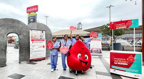 Donación de sangre.