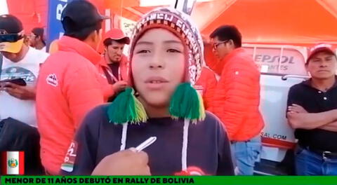 Sayeed Sierra, piloto peruano de 11 años, debutó en rally de Bolivia: “Desde los 2 años practico cuatrimoto”