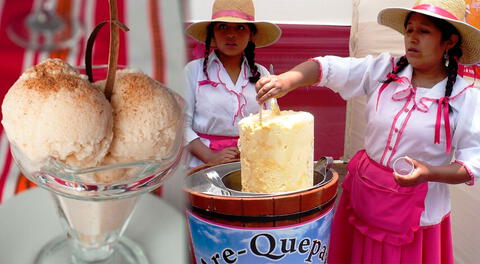 El Queso Helado arequipeño se remonta en el siglo XVIII y comienzos del XIV