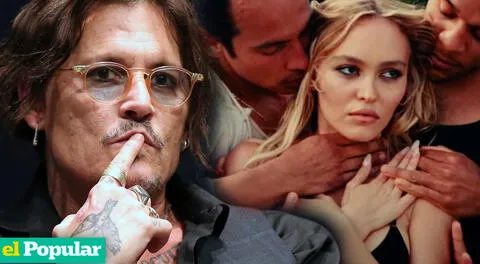 Johnny Depp dio su aprobación al trabajo de su hija Lily-Rose Depp.