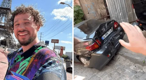 Luisito Comunica sufrió accidente automovilístico en Turquía.