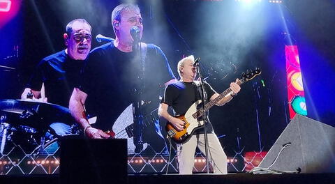 Hombres G ofreció concierto inolvidable en Estadio Nacional de Lima.