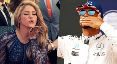 Shakira y Lewis Hamilton ya serían pareja, según medios internacionales.