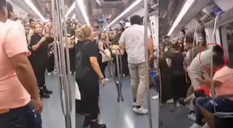 Imágenes del ataque contra mujer trans en metro de Barcelona generó diversas reacciones en las redes sociales durante las últimas horas.