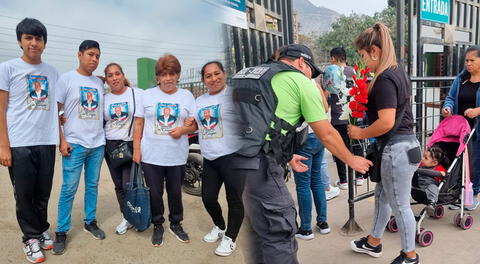 Familias peruanas visitan el cementerio por el Día del Padre.