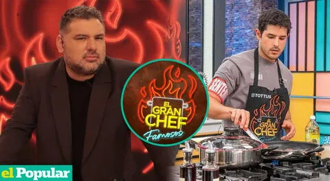 El periodista gastronómico Javier Masías fue usado por Andrés Vílchez sin darse cuenta y salir ileso del reto en 'El Gran Chef Famosos'.