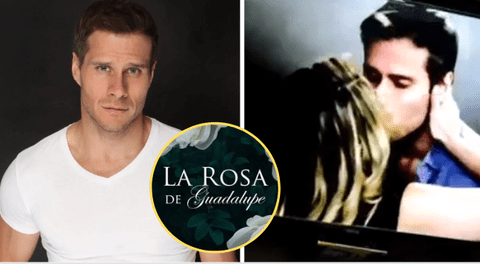 Miguel Arce impacta con actuación de beso en 'La Rosa de Guadalupe'.