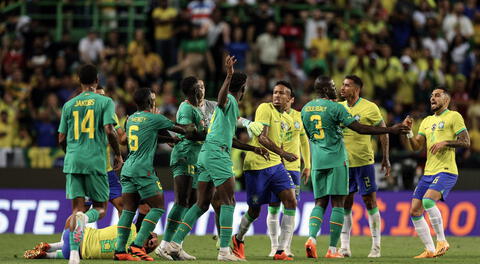 Brasil sin técnico no pude alcanzar  buenos resultados cayó ante Senegal.