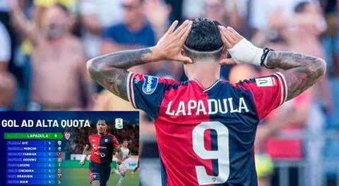 ¡Celébralo Perú! Lapadula es el máximo goleador de cabeza en la Serie B Italia