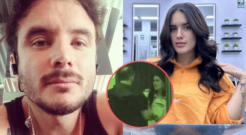 Jenko del Río protagoniza discusión con su novia en la calle, hubo jaloneos y tirada de puerta