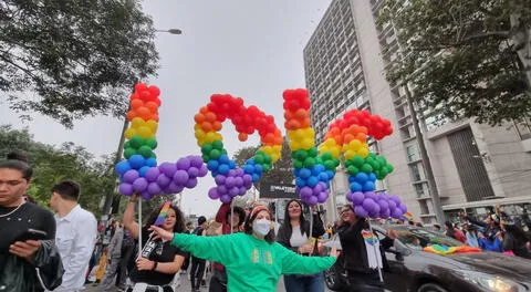Marcha del orgullo en Lima 2023