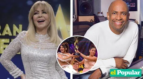 Gisela Valcárcel muestra avances de videoclip con ganadoras de La Gran Estrella y agradece a Sergio George.