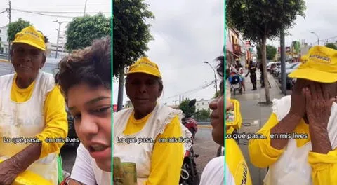 La reacción de la adulta mayor fue viral en TikTok.