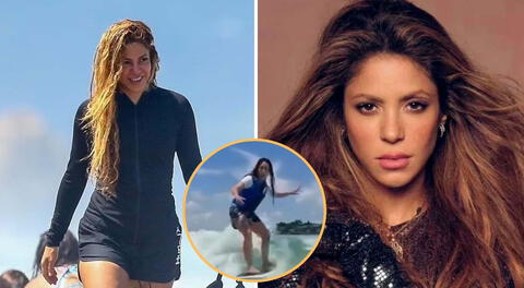 Shakira se lució practicando surf en Costa Rica, pero sucedió lo impensado
