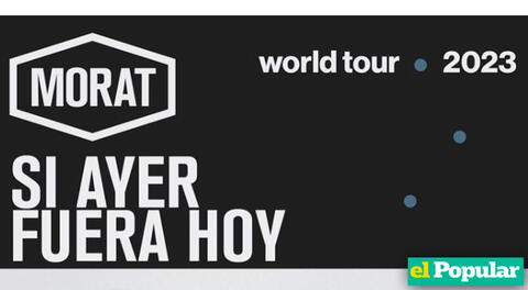 Morat anunció nueva gira mundial y podría llegar a Perú.