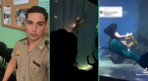 El agente de la PNP sorprendió a sus seguidores de TikTok con impresionante trabajo.