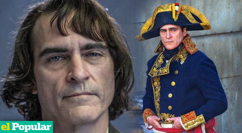 Joaquin Phoenix es la nueva estrella de la cinta 'Napoleón' que podrá ser vista por Apple TV+.