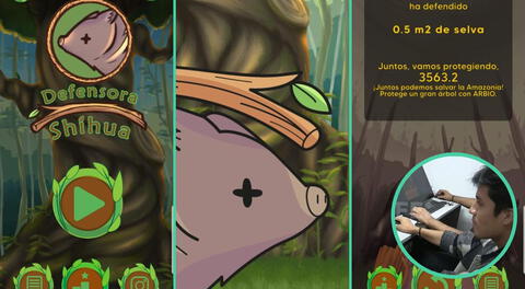 Estudiantes peruanos crean videojuego que busca proteger el bosque amazónico de Perú en la vida real