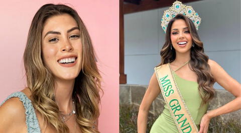 Brenda Serpa y Luciana Fuster compitieron por la corona en el Miss Grand Perú.