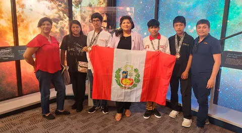 Los escolares peruanos ganaron dos medallas de oro y una de bronce en la competencia donde también participaron estudiantes de 40 países a nivel mundial.