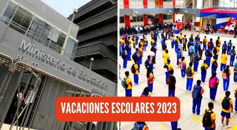 Conoce el nuevo cronograma oficial  del año escolar 2023 del Ministerio de Educación.