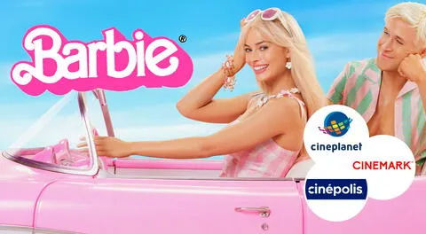 ¿A qué hora se estrena "Barbie" en Perú? Horarios en Cineplanet, Cinemark, Cinépolis y más