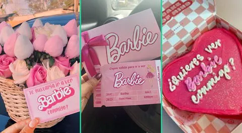 Las invitaciones para ver 'Barbie' la película son el tren más viral de TikTok.