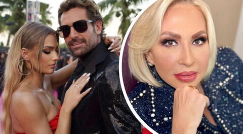 Gabriel Soto e Irina Baeva molestos con Laura Bozzo por sus comentarios.