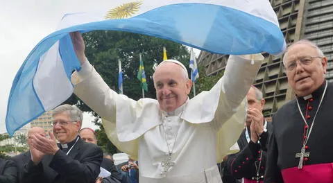 El pontífice hablo sobre la situación actual que vive su natal Argentina.