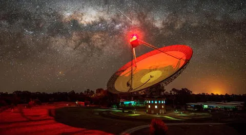La primera señal fue detectada en radiotelescopio Murshinson Widefield Array, en Australia.
