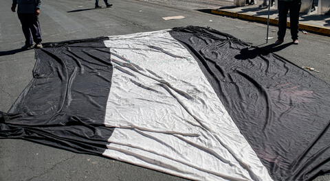 Bandera Nacional representa a cada de uno de los peruanos y no puede ser denigrada.