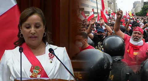 Dina Boluarte pide perdón a los deudos de los manifestantes fallecidos en las protestas en su contr