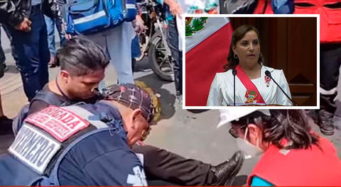 Reportero es herido por perdigón durante protestas del 28 de julio