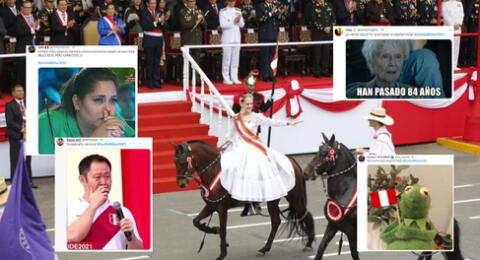 Estos son los mejores memes de la emoción de los peruanos al ver el Desfile Militar 2023.